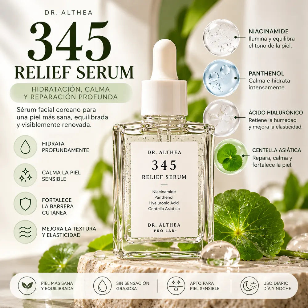 🌿 Dr. Althea 345™ | Sérum Facial Calmante e Hidratante