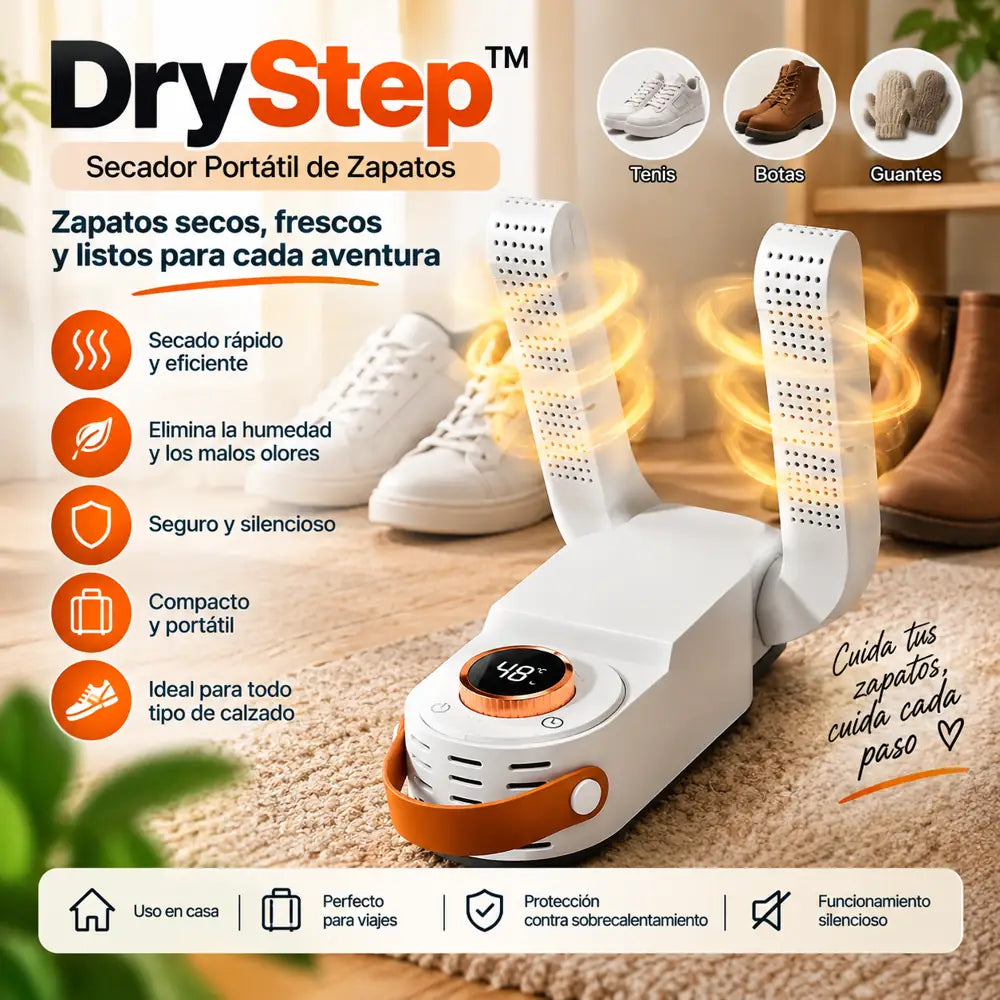 👟 DryStep™️ | Secador Portátil de Zapatos ✨