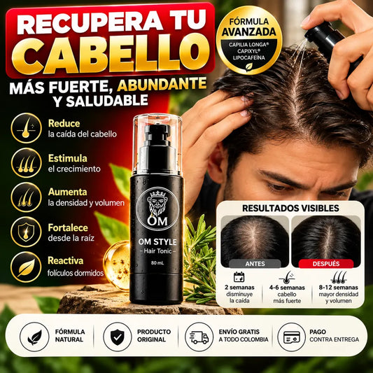 🌿 HairGrow™️ | Tónico Capilar Fortalecedor y Cuidado del Crecimiento ✨
